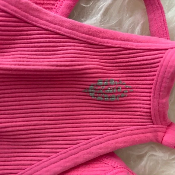 FP Movement Pink Happiness Runs Crop Top in hot pink - Picture 8 of 8